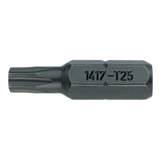 Stahlwille Bit-Schraubendrehereinsatz TX T 7 Außen-6kant C 6,3mm L.25mm