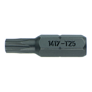Stahlwille Bit-Schraubendrehereinsatz TX T 8 Außen-6kant C 6,3mm L.25mm
