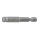 Stahlwille Bit-Verbindungsteil maschinenbetätigt 6kant 1/4" Außen-4kant 1/4" L.50mm