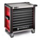 Stahlwille Chariot d'atelier 98/8 PRO 8 tiroirs 651 x 1001 x 1020 mm rouge RAL 3020; noir RAL 9005-5