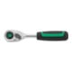 STAHLWILLE Chiave a cricchetto per bit da 1/4" C 6,3 ed E 6,3 a sbloccaggio rapido QuickRelease, Modello: 1/4-1