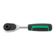 STAHLWILLE Chiave a cricchetto per bit da 1/4" C 6,3 ed E 6,3 a sbloccaggio rapido QuickRelease, Modello: 1/4-2