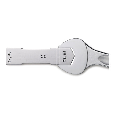 Stahlwille Chiave a forchetta doppia motore, metrica