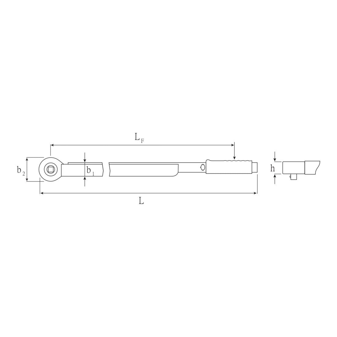 Stahlwille Chiave dinamometrica standard MANOSKOP® con cricchetto fisso incorporato n.721NF/100 200-1000 N-m, azionamento quadro 3/4"