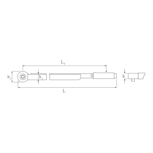 Stahlwille Chiave dinamometrica standard MANOSKOP® con cricchetto fisso incorporato n.721NF/80 160-800 N-m, azionamento quadro 3/4"