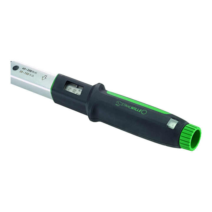 Stahlwille Clé dynamométrique 750NR/200 40-200 N·m avec cliquet 1/2 et certificat d'étalonnage