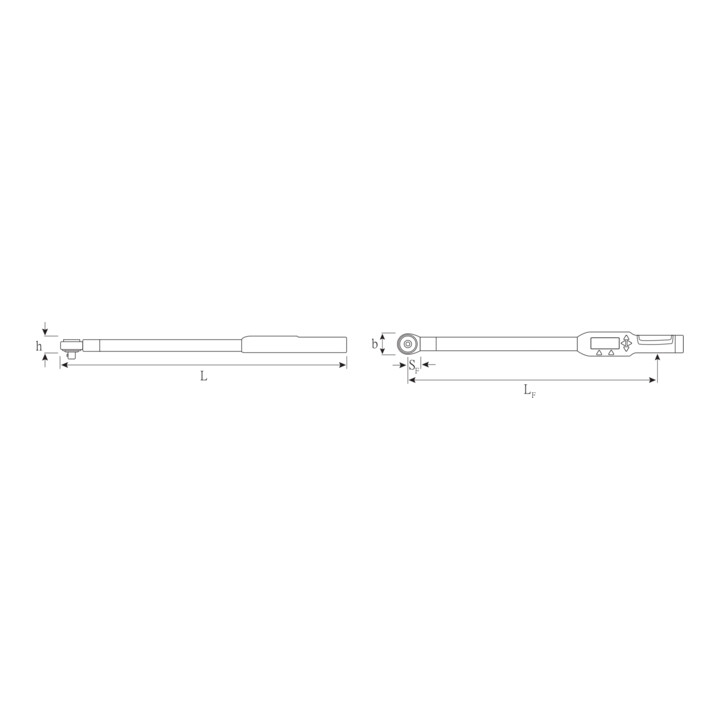 STAHLWILLE Clé dynamométrique / à angle de rotation électronique 60 N·m