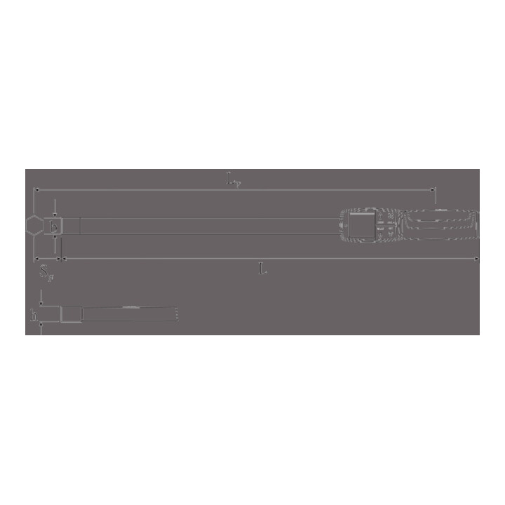 STAHLWILLE Clé dynamométrique / à angle de rotation électronique sans embouts 10 N·m