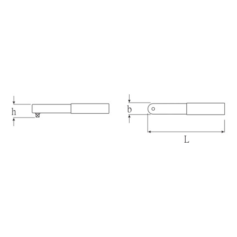 STAHLWILLE Clé dynamométrique sans vernier 12,5 N·m