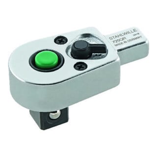 STAHLWILLE Cliquet emboîtable réversible avec éjecteur QuickRelease 1-3/8 Pouces