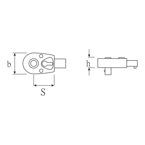 Stahlwille Cricchetti a innesto QuickRelease 725QR