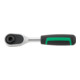 Stahlwille D 6,3 (1/4") Bit-Feinzahnknarre mit Ausdrückfunktion RSW.4.5° L.117mm Chrome-Alloy-Steel, verchromt-4