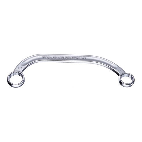 Stahlwille Doppelringschlüssel STARTER SW.16 x 18mm L.200mm