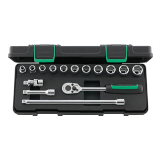 Stahlwille Dopsleutelset 3/8 inch-vierkant 15-delig, Type: 6