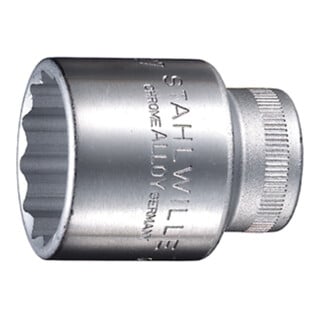 STAHLWILLE Douille 12 pans, 1/2 pouce 32 mm