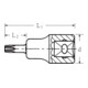 STAHLWILLE Douille tournevis, 3/8 pouce pour TX courte TX30