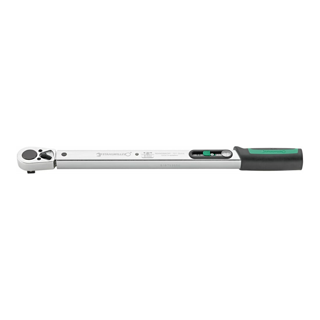 Stahlwille Drehmomentschlüssel MANOSKOP® Nr.721/15 QUICK 30-150 N·m 4kant-Antrieb 1/2"