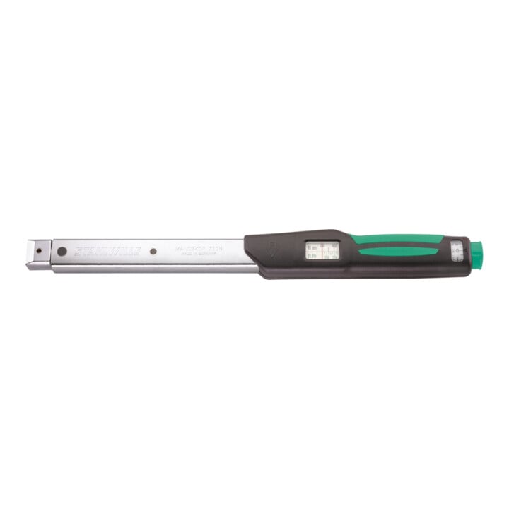 Stahlwille Drehmomentschlüssel Service MANOSKOP® m.Aufnahme f.Einsteck.Wkz.  Nr.730N/40 80-400 N·m Wkz.Aufn.14x18mm
