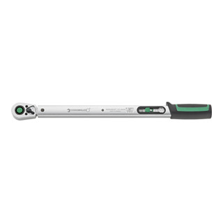 Stahlwille Drehmomentschlüssel Standard MANOSKOP® m.fest eingebauter QR-Knarre Nr.721QR/20 QUICK 40-200 N·m Antriebs-4kant 1/2 ''