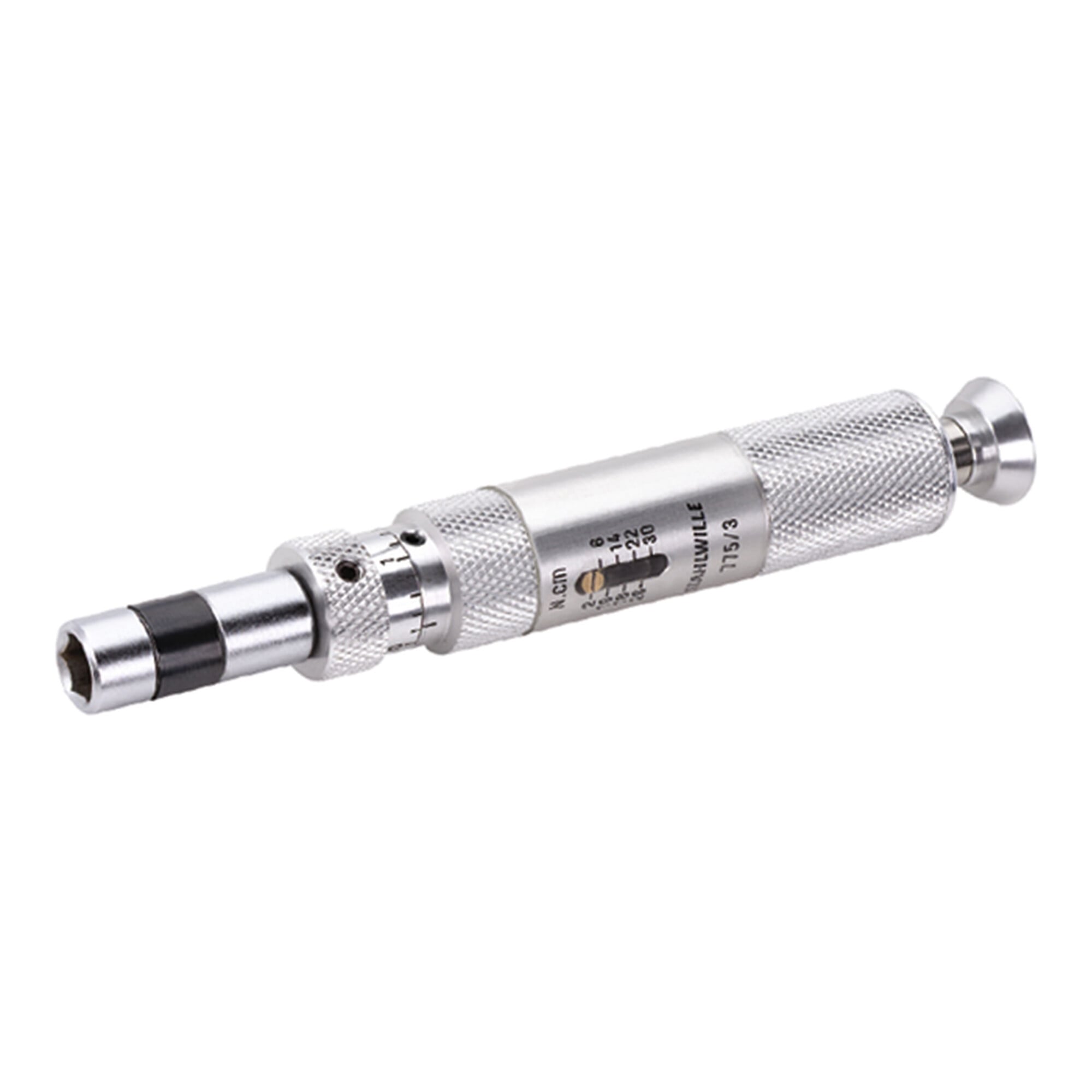 Stahlwille TORSIOMAX 775A/3 Drehmomentschraubendreher mit Wkz.Aufn.F 6,3 und 0,2-3 in·lb, 51460003