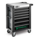 Stahlwille Ensemble d'outils avec chariot d'atelier n°95/250QR Tiroir 7 anthracite, RAL 7016 250 pcs