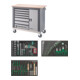 Stahlwille Établi mobile Nombre de tiroirs 7 gris anthracite, RAL 7016 135pcs.-2