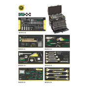 Stahlwille gereedschapsassortiment voor vliegtuigen (AOG kit) in trolley no.13224A WT/TS 154-delig-1