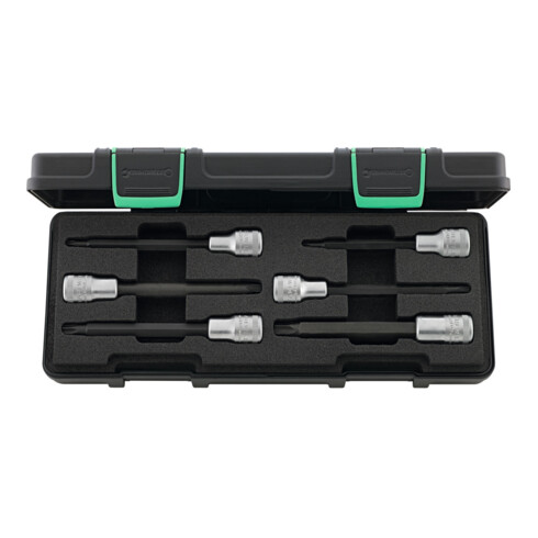 Stahlwille Jeu de douilles tournevis pour TX, carré 1/2 pouce 6 pièces, longues