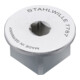 Stahlwille Kalibratie-vierkant-adapter, Type: 2-1