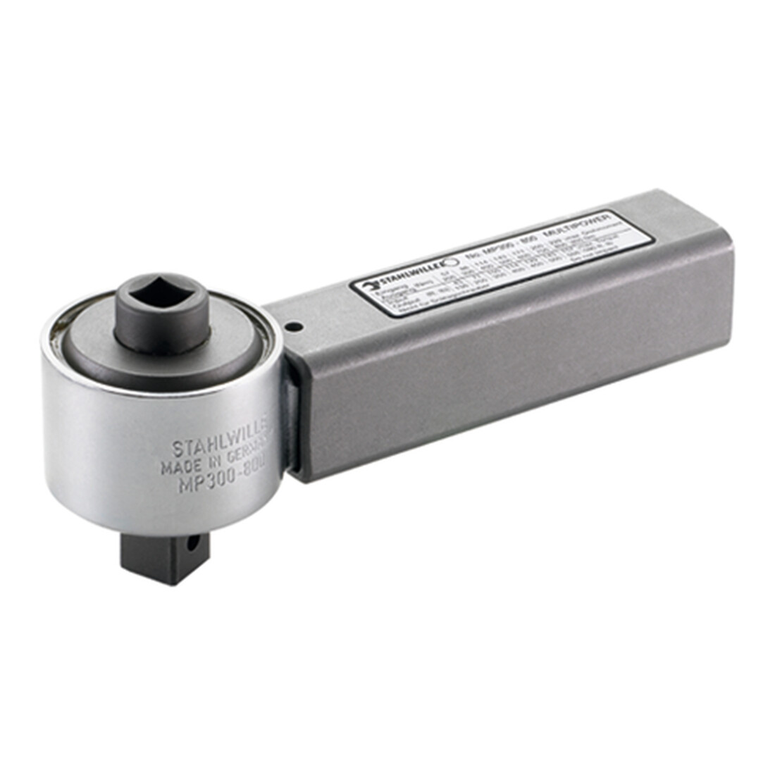 Stahlwille Kraftvervielfältiger MULTIPOWER Gr.2000 *) 2000N·m Innen-4kant 1/2" Außen-4kant 1"