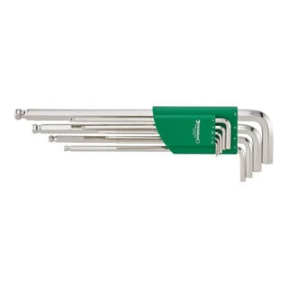 Stahlwille Kugelkopf-Winkelschraubendreher-Satz 10767/9 Bereich 1,5 - 10 9 tlg.