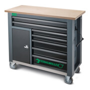 Stahlwille Mobile Werkbank WB 621 7 Schubl. anthrazit, RAL 7016; schwarz, RAL 9005 L.500mm x B.1150mm x H.1045mm-4