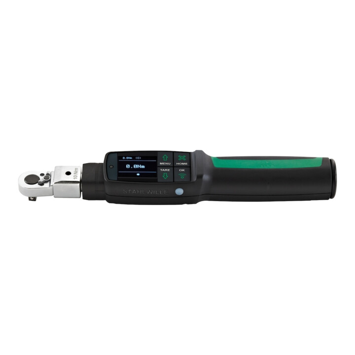Stahlwille momentsleutel MANOSKOP® met insteektool omkeerbare ratel Nr.714R/ 1 1-10 N-m aandrijving vierkant 1/4"