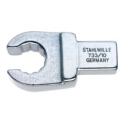 Stahlwille OPEN-RING-Einsteckwerkzeuge 733/10 für Werkzeugaufnahme 9x12