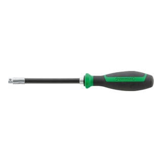 Stahlwille Opsteekhandvat, 1/4 inch schacht flexibel, Totale lengte: 240mm