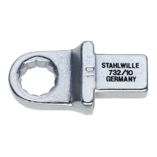 Stahlwille opzetringsleutel 732/10 voor gereedschapshouder 9x23