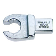 Stahlwille OPEN-RING opzetsteeksleutel 733/10 voor gereedschapshouder 9x21