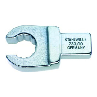 Stahlwille OPEN-RING opzetsteeksleutel 733/10 voor gereedschapshouder 9x21