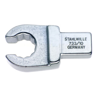 Stahlwille OPEN-RING opzetsteeksleutel 733/10 voor gereedschapshouder 9x21