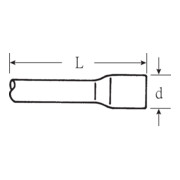 STAHLWILLE Prolunga, 3/4", L=95mm-3