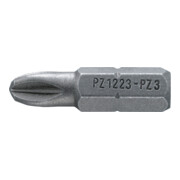 Stahlwille PZ1221-1223 BITS embouts de tournevis C 6.3 25 mm