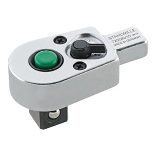 Stahlwille QR insteekratel maat 5 uitwendig vierkant 3/8" opengewerkt 9x12mm