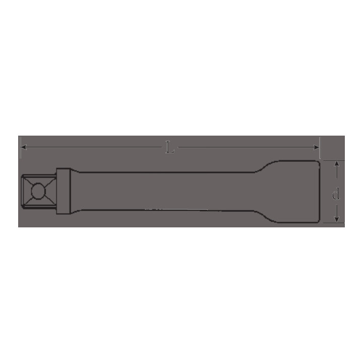 STAHLWILLE Rallonge, 1/2″ 50 mm