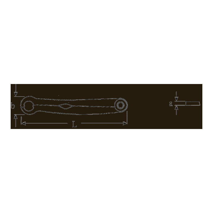 Stahlwille Ratschenschlüssel 10mm 3/8" Stahl