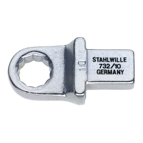 Stahlwille Ring-Einsteckwerkzeuge 732/10 für Werkzeugaufnahme 9x12