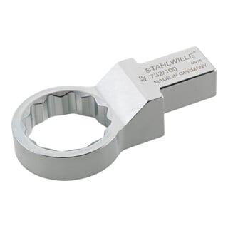 Stahlwille Ring-Einsteckwerkzeug SW.32mm Wkz.Aufn.22x28mm