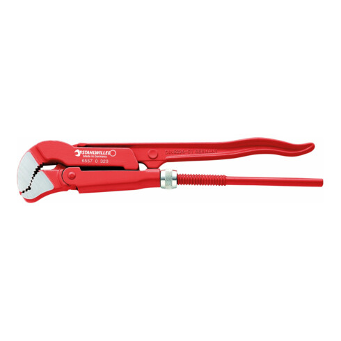 Stahlwille S-Maul-Rohrzangen rot lackiert 6557
