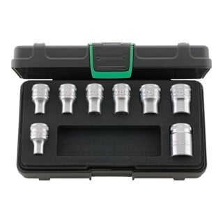 Stahlwille Set di bussole 1/2", 12,5mm, n.50TX/8 KN, 8pz.