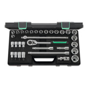 STAHLWILLE Set di chiavi a bussola con attacco quadro 1/2", 32pz., Modello: 6-1