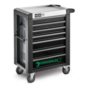 Stahlwille Set di utensili con carrello officina Nr.95/250QR Cassetto 7 antracite, RAL 7016 250 pz-2